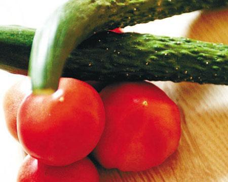 吃番茄瓜